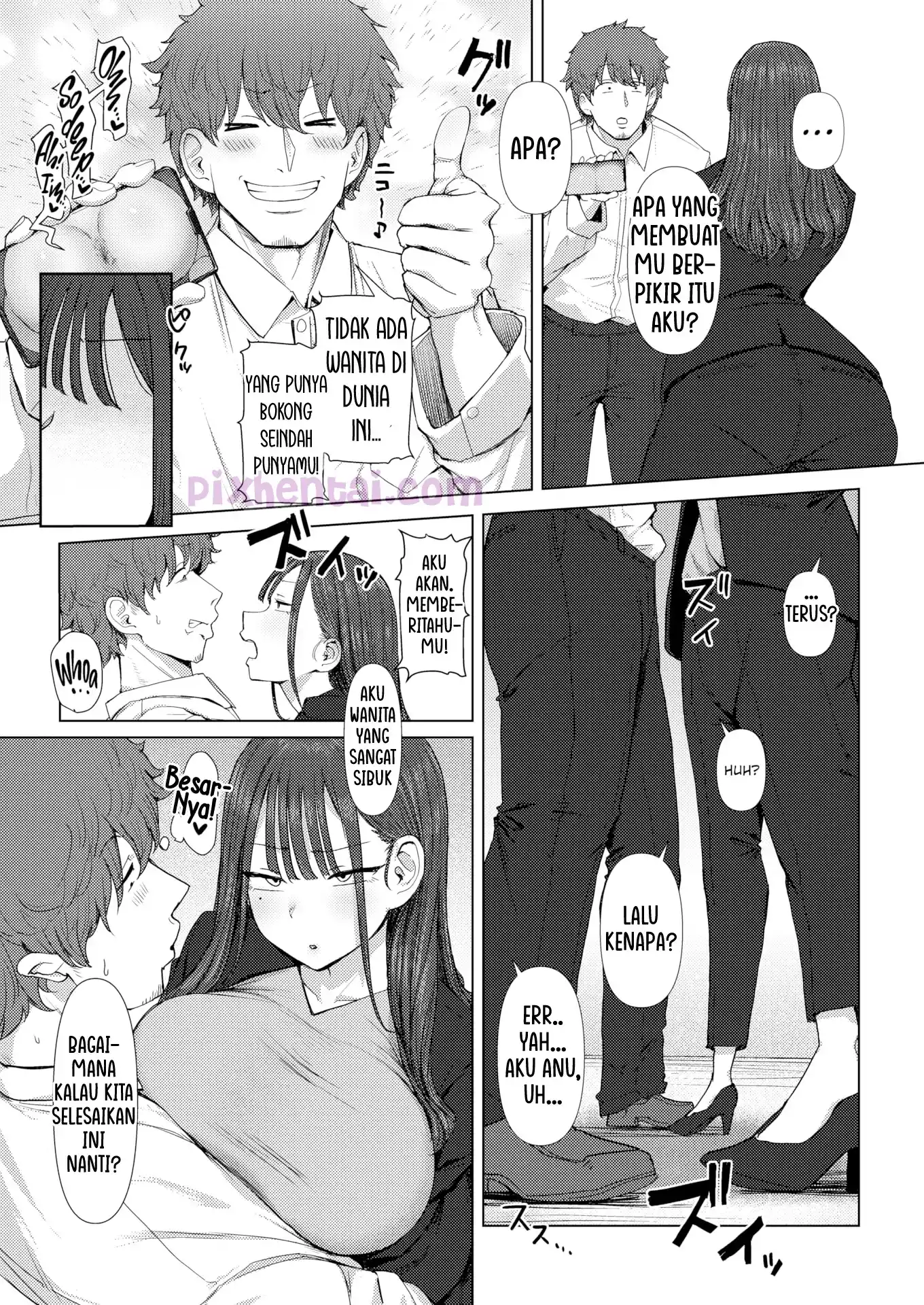 Komik hentai xxx manga sex bokep Blackmailing My Boss Using My Power To Recognize Women By Their Asses 9